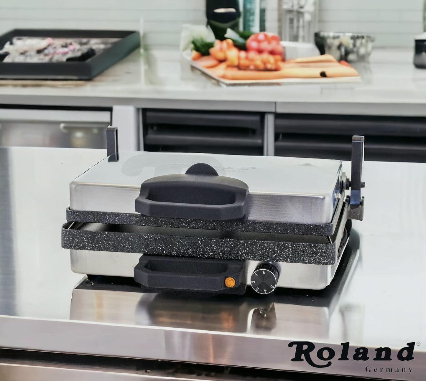 Roland 4in1 Set (Roland 4in1 Mulitgrill Set mit Teekocher/Kasserolle für Multigrill/Közde Kahve Mokkakocher) - Dreamduft