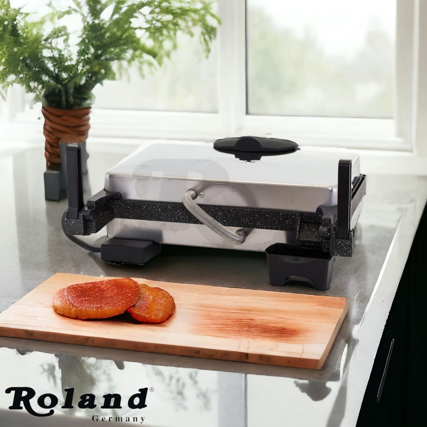 Roland 4in1 Set (Roland 4in1 Mulitgrill Set mit Teekocher/Kasserolle für Multigrill/Közde Kahve Mokkakocher) - Dreamduft