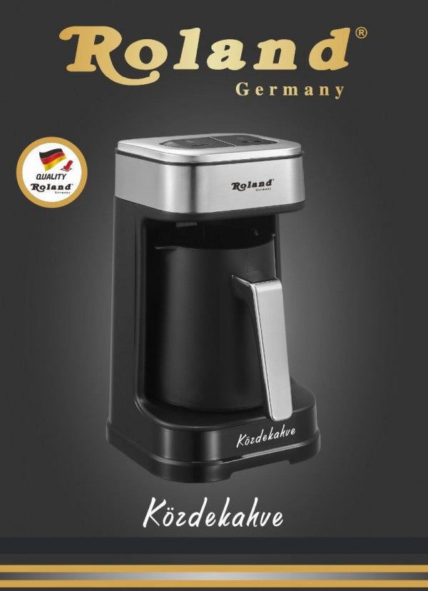 Roland 4in1 Set (Roland 4in1 Mulitgrill Set mit Teekocher/Kasserolle für Multigrill/Közde Kahve Mokkakocher) - Dreamduft